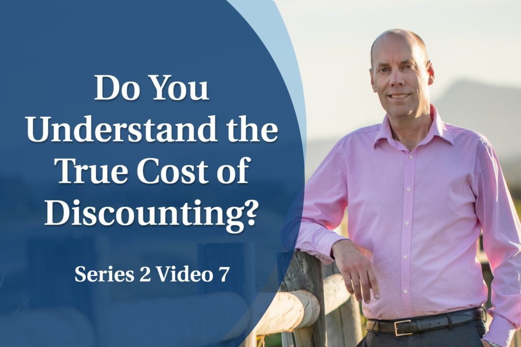 Business Coaching Videos: Do You Understand the True Cost of Discounting?