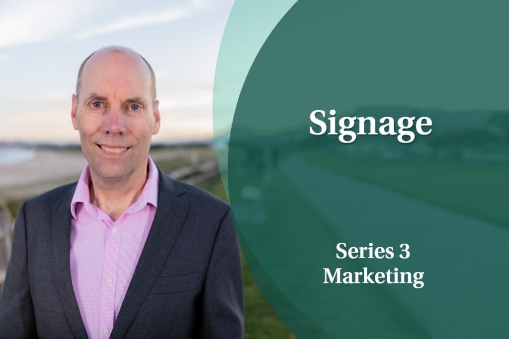 Business Coaching Videos: Signage